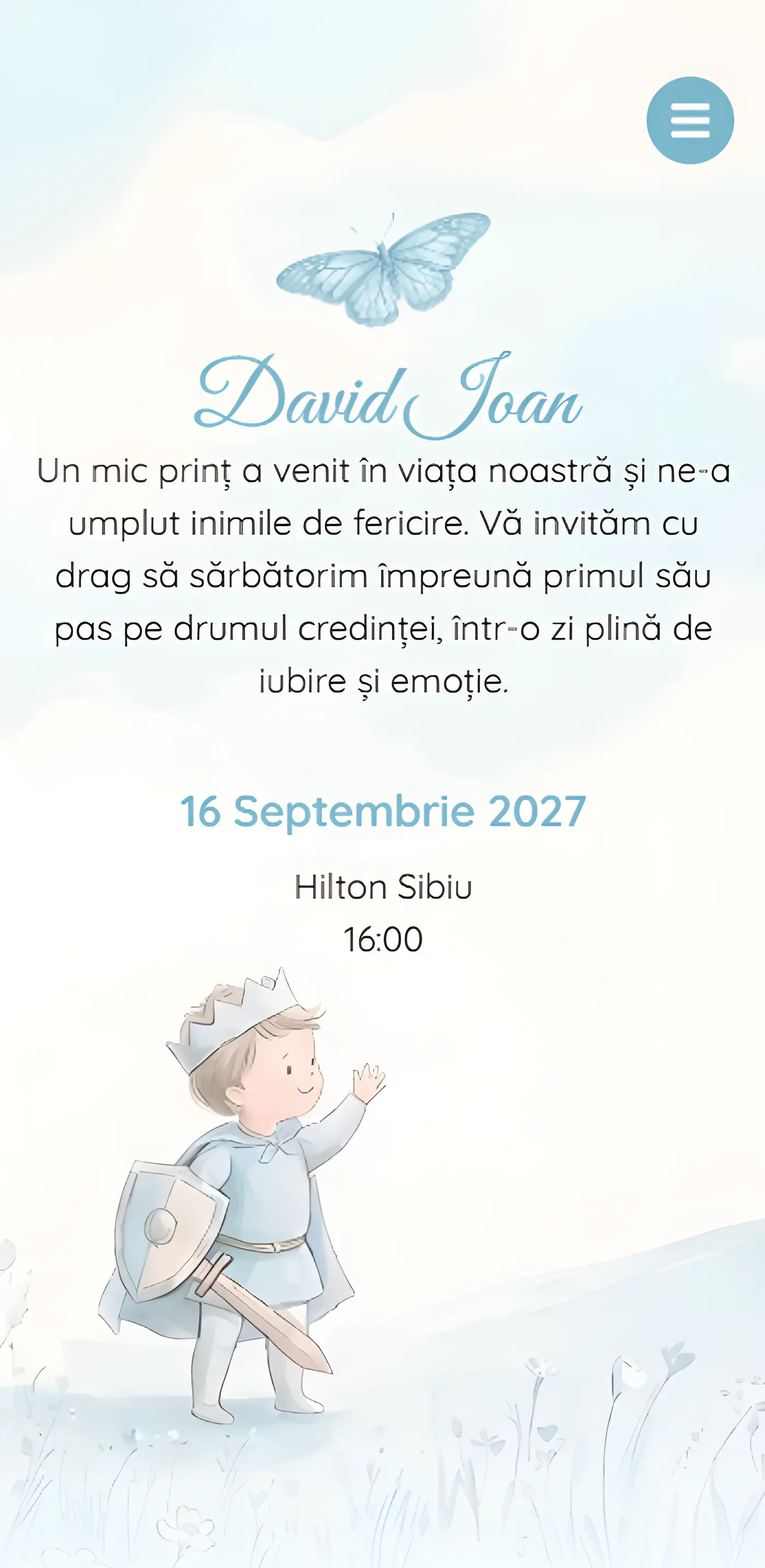 little-prince-baptism-invitation